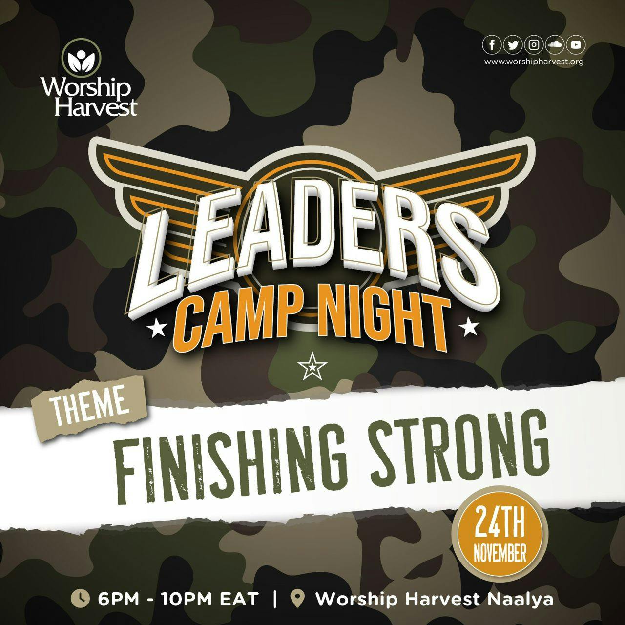 Leaders' Camp Night