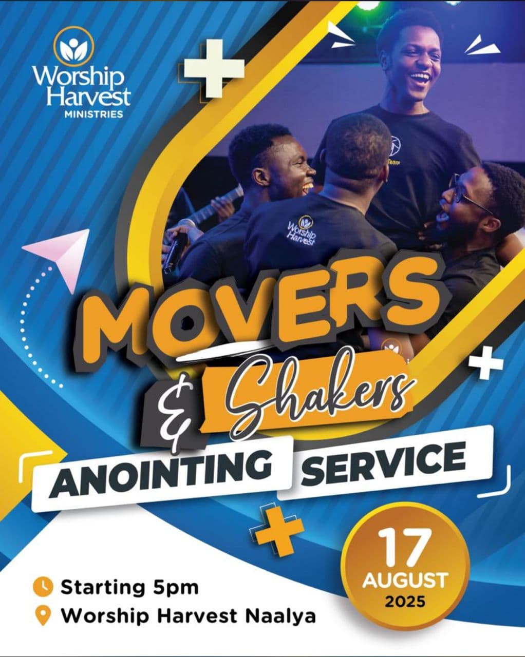 Movers & Shakers Anointing Service